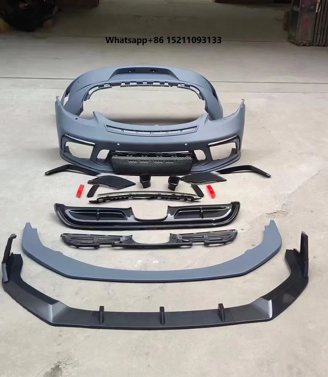

High Quality Upgrade to the GT3 Style Bodykit Body Kit Sets the Front Bumper Sets and Rear Bumper Sets forCar Parts