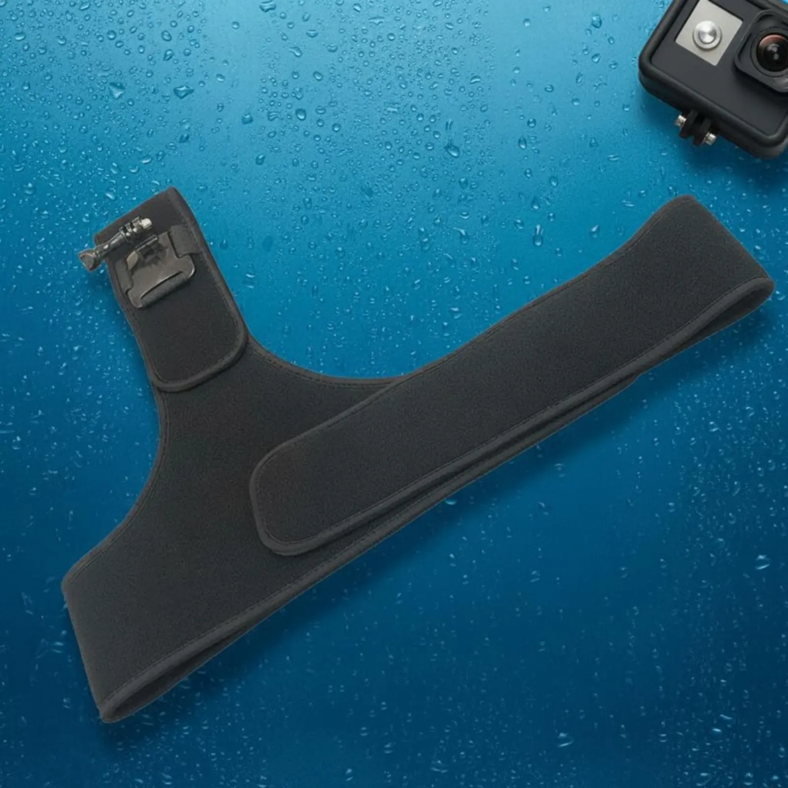 Action Camera Chest Strap Vertical and Horizontal Filming Action Camera Chest Mount Handshands-off Adjustable for Sports
