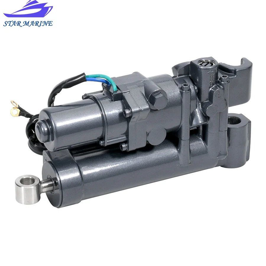 65W-43800-0 Outboard Single Ram Power Tilt Trim Unit For Yamaha 2 stroke 25HP 30HP 40HP F25 F30HP 40HP 65W-43800-02-4D New Style