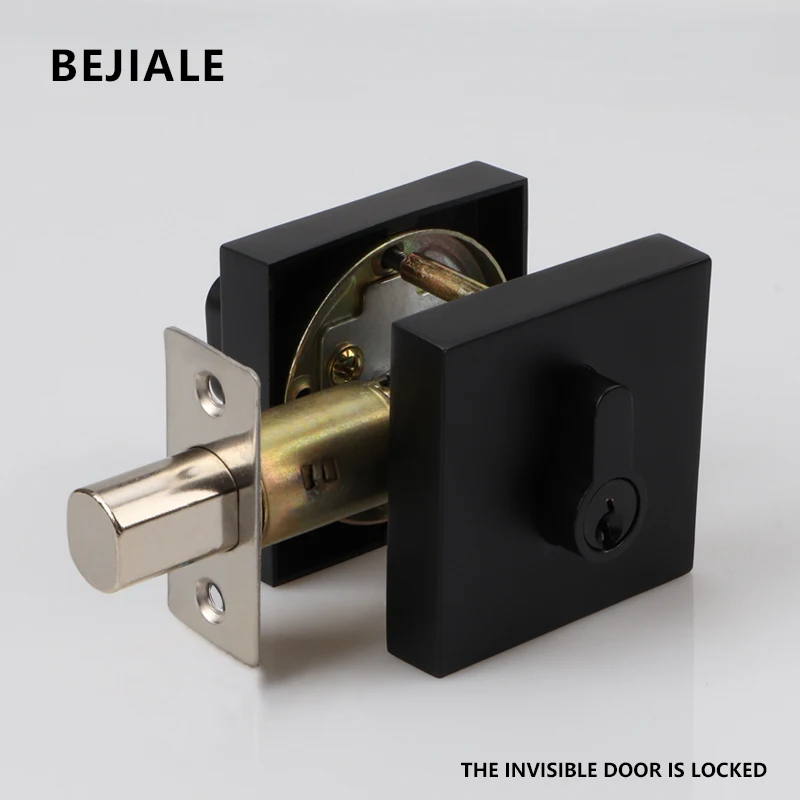 

Round Latching, Invisible Door Lock, Anti-theft Bedroom, Extended Secret Lock Passage, Single Tongue Wood Door Auxiliary Lock