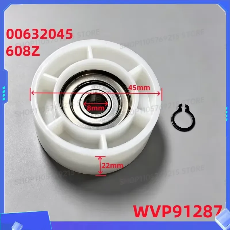 Dryer Belt Tension Pulley for Tumble Dryer Motor Idler Wheel Replacement Part