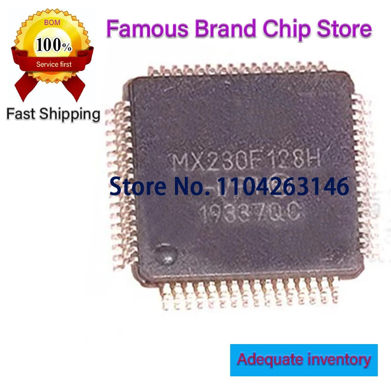 (1 Piece) PIC32MX120F064H-I/PT PIC32MX170F512H PIC32MX230F128H PIC32MX32MX350F128H T -I/PT QFP-64 New Original Chip