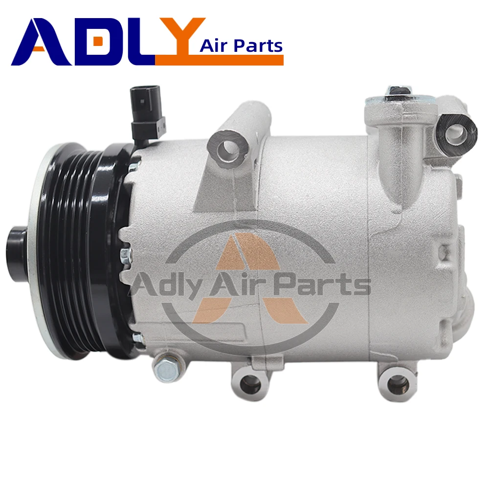 VS16 AC Air Conditioning Compressor for Ford Focus C-MAX 1328244 1368905 6M5H19D629AB 2014584 3M5H-19D629-RG 3M5H19D629RC