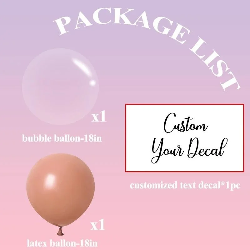 Personalisierter Namensballon Willkommen Baby Latex-Ballon Innenliegender Blasenballon Hochzeitsdekoration Taufe Babyparty Neugeborenes Geschenkidee – Detail 2