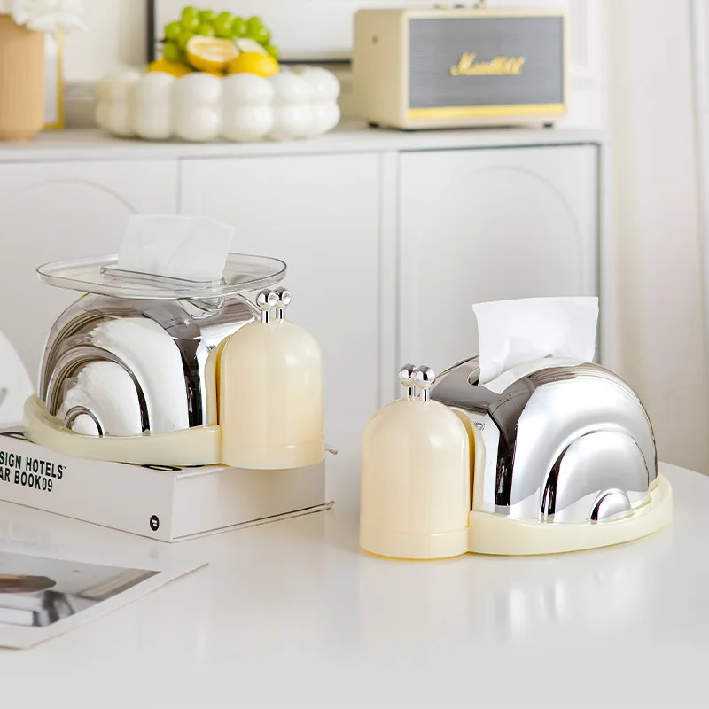 

Nordic Style Creative Shaped Tissue Box Modern Home Decor Living Room Bedroom Kitchen Office Desktop Storage Organizer