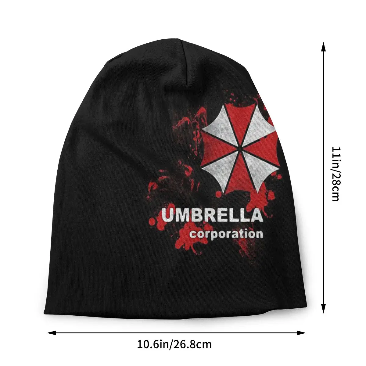 Umbrella Corporation Unisex Bonnet Thin Hip Hop Double Layer Thin Hats For Men Women