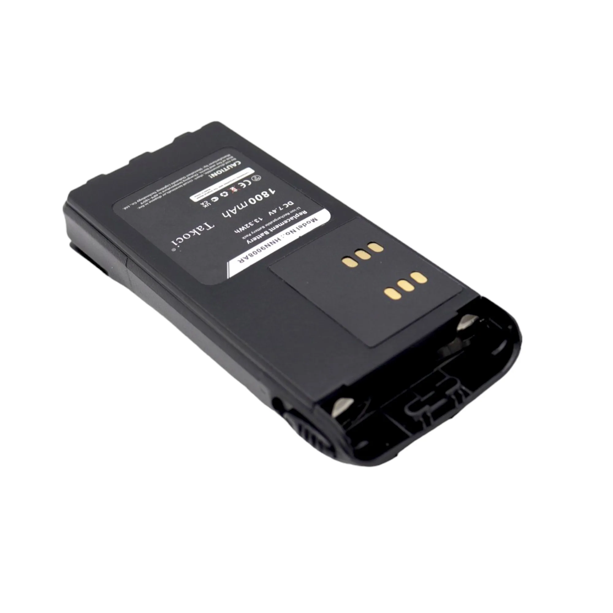 بطارية بديلة 1800 مللي أمبير في الساعة لموتورولا، GP140، GP240، GP280، GP320، GP340، GP360، HNN9008A HNN9008AR، HNN9009A، HNN9009AR