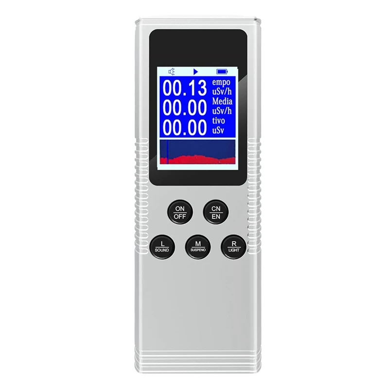 Geiger Counter For Nuclear Radiation, Portable Radiation Detector Radioactivity Radiation Detection Device