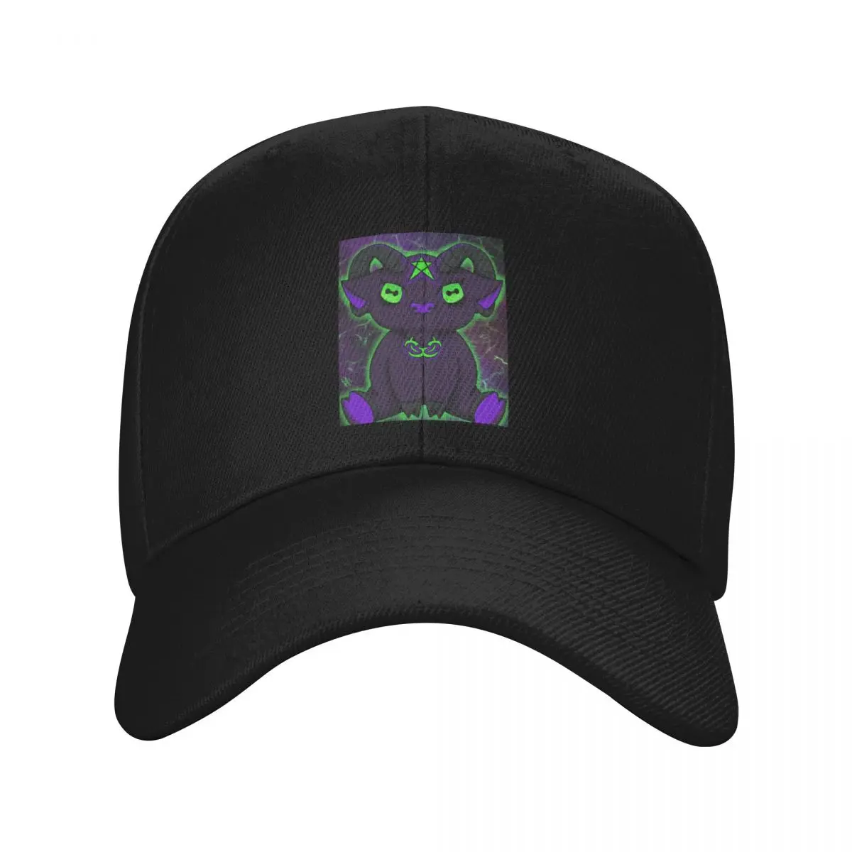 Fashion Toxic Cyber Goat baseball cap Girlish Style Sun Visor Cap