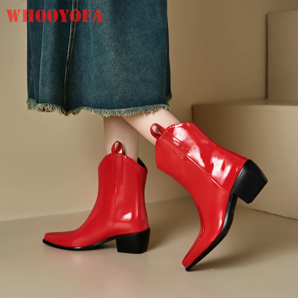 

2025 Новые зимние гламурные красные черные женские ботильоны с острым носком на высоком каблуке Женские туфли плюс маленький большой размер 32 12 43 45 48