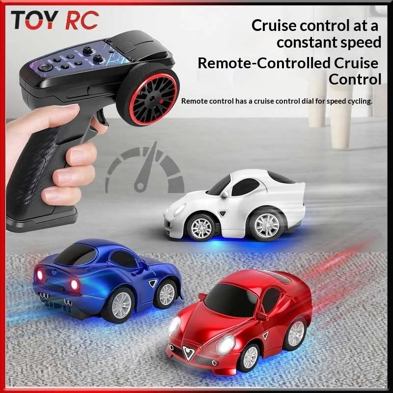 

Wltoys Q7201 1:72 Scale Mini Rc Car Full Scale Remote Control Pocket Car With Led Lights Desktop Play Collectible Toy For Kids