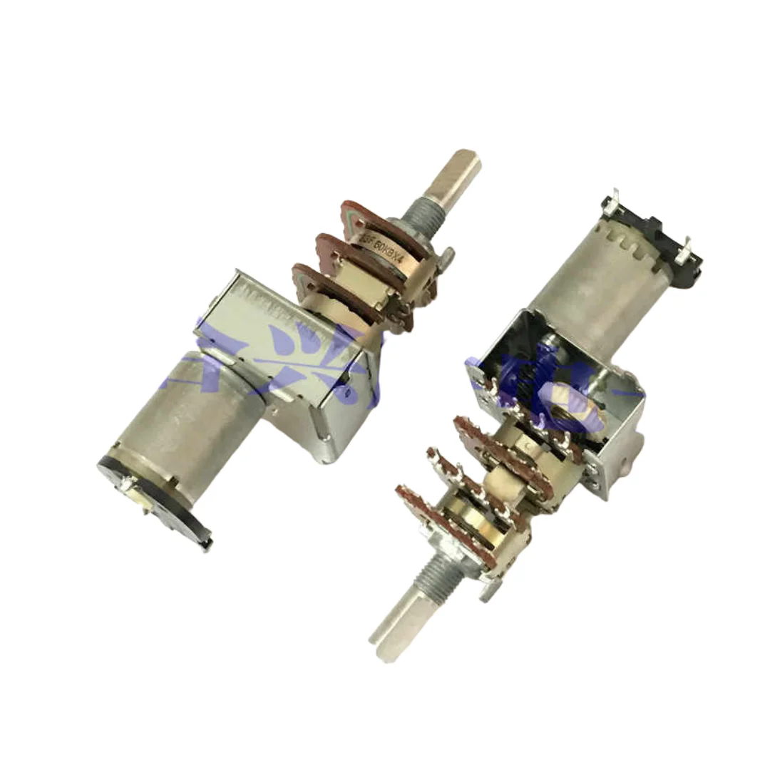 2pcs/Taiwan motor potentiometer 4 B50K * 4 Harman Catton lion dragon power amplifier potentiometer 16 feet