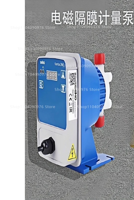 

Дозирующий насос электромагнитный мембранный для кислот и щелочей с регулируемым расходом DMS200AKSAPG 50060803