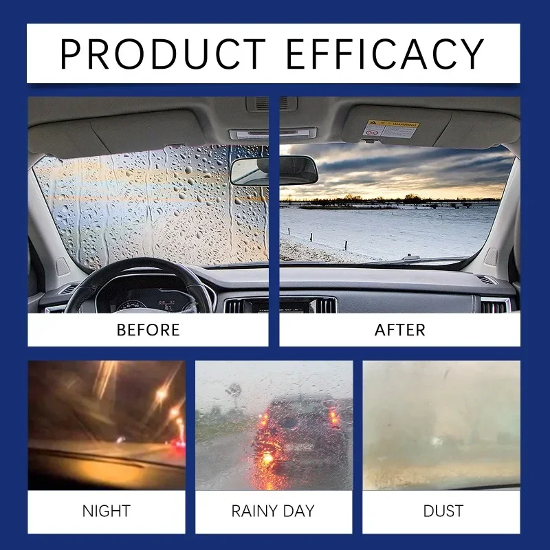 Decontamination Renovation Gloss Cleaning Agent Automotive Glass Oil Film Cleaning Agent Automotive Windshield Cleaning Agent