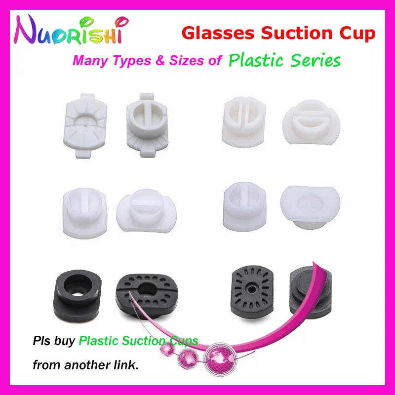 10pcs Glasses Universal Lens Block Suction Cup Of Auto Lens Edger Accessories 67 Types and Sizes for options