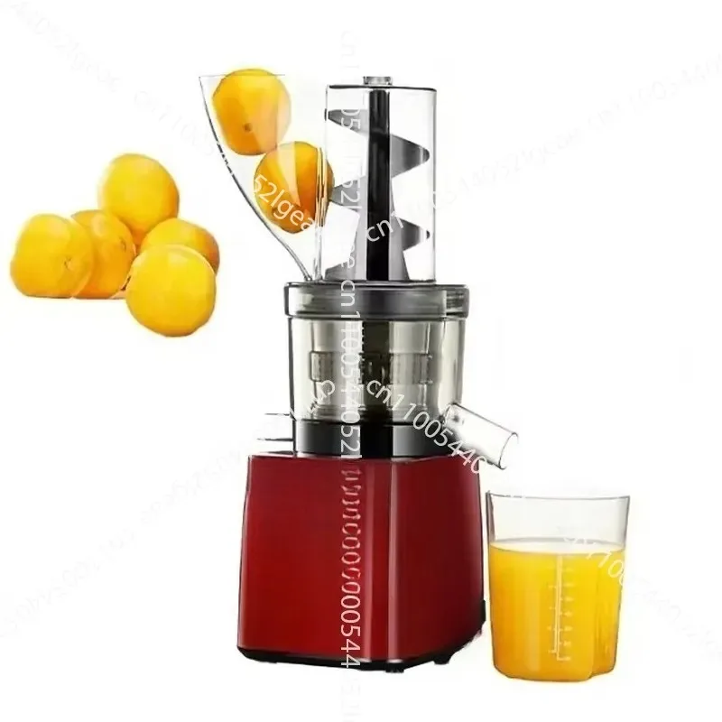 Commercial Multi-function Double-gear Spiral Juicer for Apples, Ginger, and All Types of Fruit