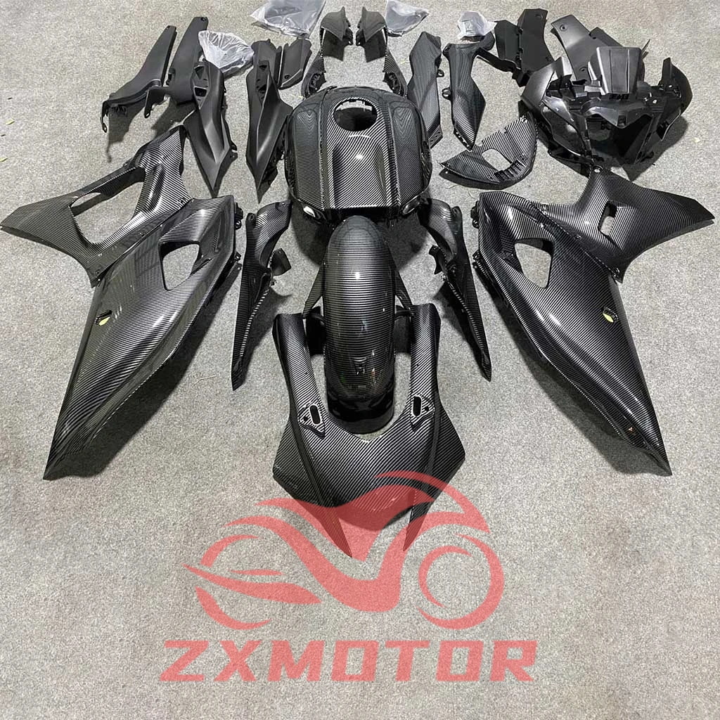 

Для YAMAHA YZF R7 2022 2023 2024, комплект обтекателей, комплект впрыска YZFR7 22 23 24, без углеродного волокна, индивидуальные обтекатели гоночного мотоцикла