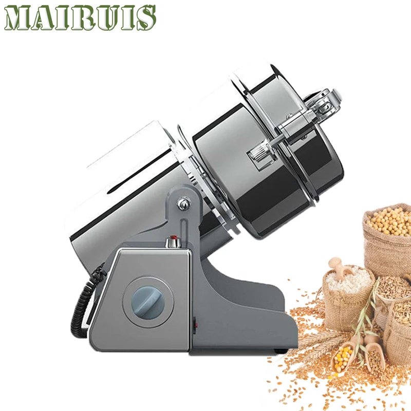 800G 700G Grains Spices Hebals Cereals Coffee Dry Food Grinder Mill Grinding Machine Gristmill Flour Powder Crusher