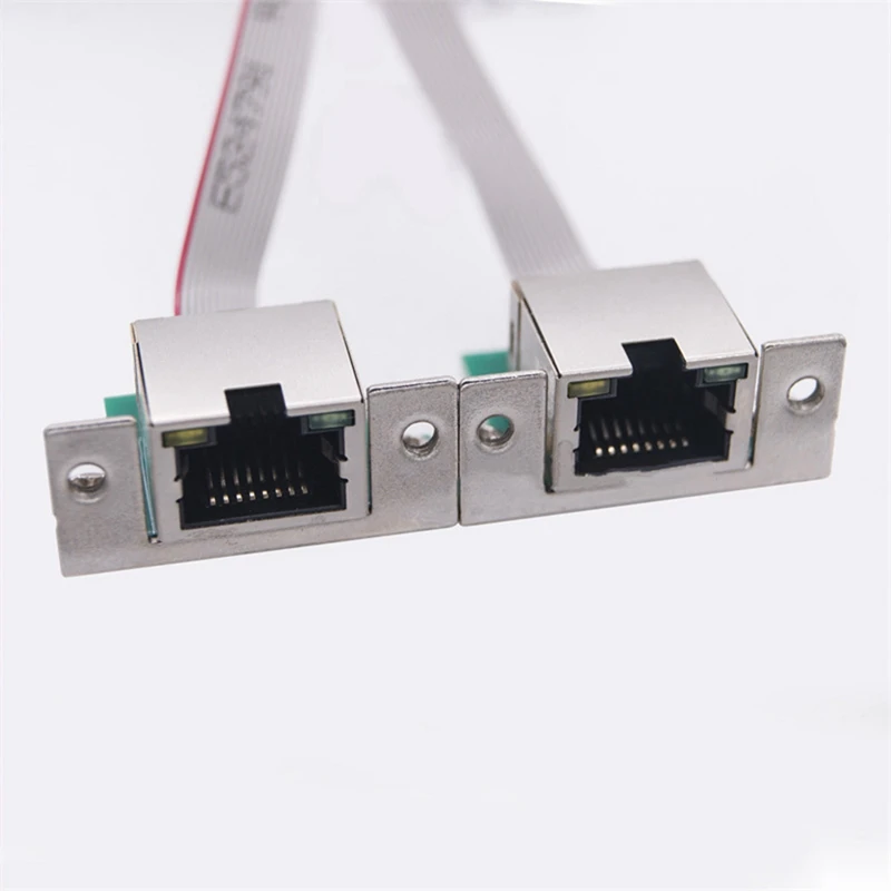 

Mini PCIE to Dual Port RJ45 Gigabit Ethernet Network Adapter I350-AM2 2 Port Wired Server Network Card Split Type [To&On-e]