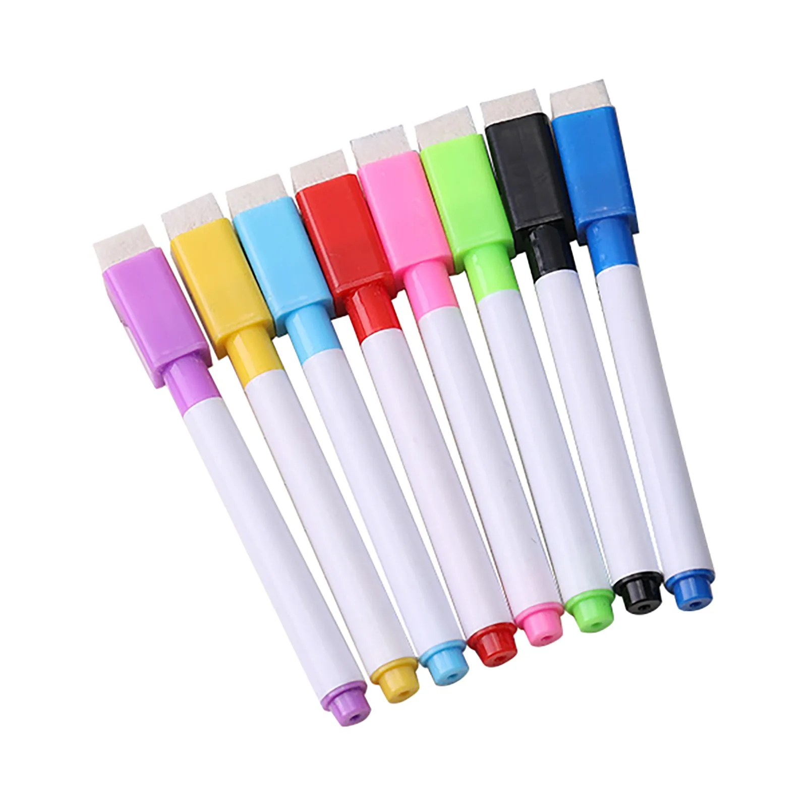 2024 Convenient to carry 5ml Whiteboard Marker 8-Color Water-Based Children Erasable Water-Based Pen Exquisitely designed