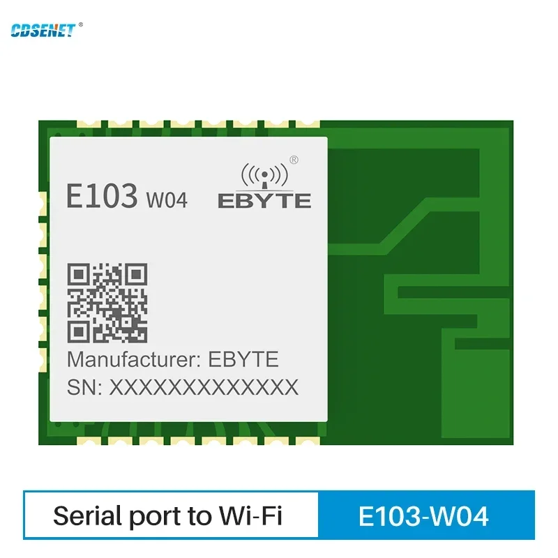 Modbus IoT Gateway para Smart Home, Porta Serial para Módulo UART WiFi, E103-W04, TCP, UDP, MQTT, HTTP, 20dbm Longa Distância, 70m