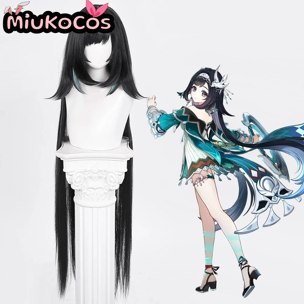 

IN STOCK Lan Yan Cosplay Wig MiukoCosplay Game Genshin Impact Cosplay