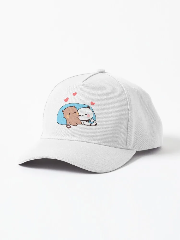 DuDu Bear And BuBu Panda’s Night Days️ Cap For Women Men Hip Hop Cap Street Baseball Hat New Fashion Hat