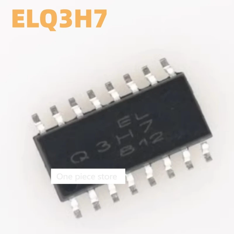 5PCS ELQ3H7 SOP-16 Chip Optocoupler Optocoupler Four Way Transistor Optocoupler