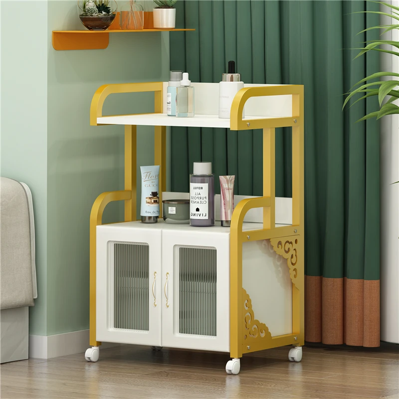 Tattoo Rolling Salon Trolley Cosmetic Storage Hair Salon Trolley Medical Drawers Wozek Narzedziowy Salon Furniture BL50ST