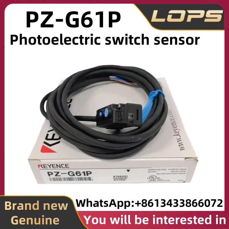 

PZ-G61P New Original KEYENCE Photoelectric switch sensor, large quantity in stock, welcome to consult