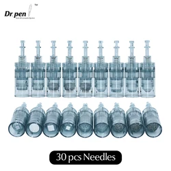 30 pcs dr pen m8 derma pen mikron adel ersatz patronen nadeln hautpflege profession eller doktor stift