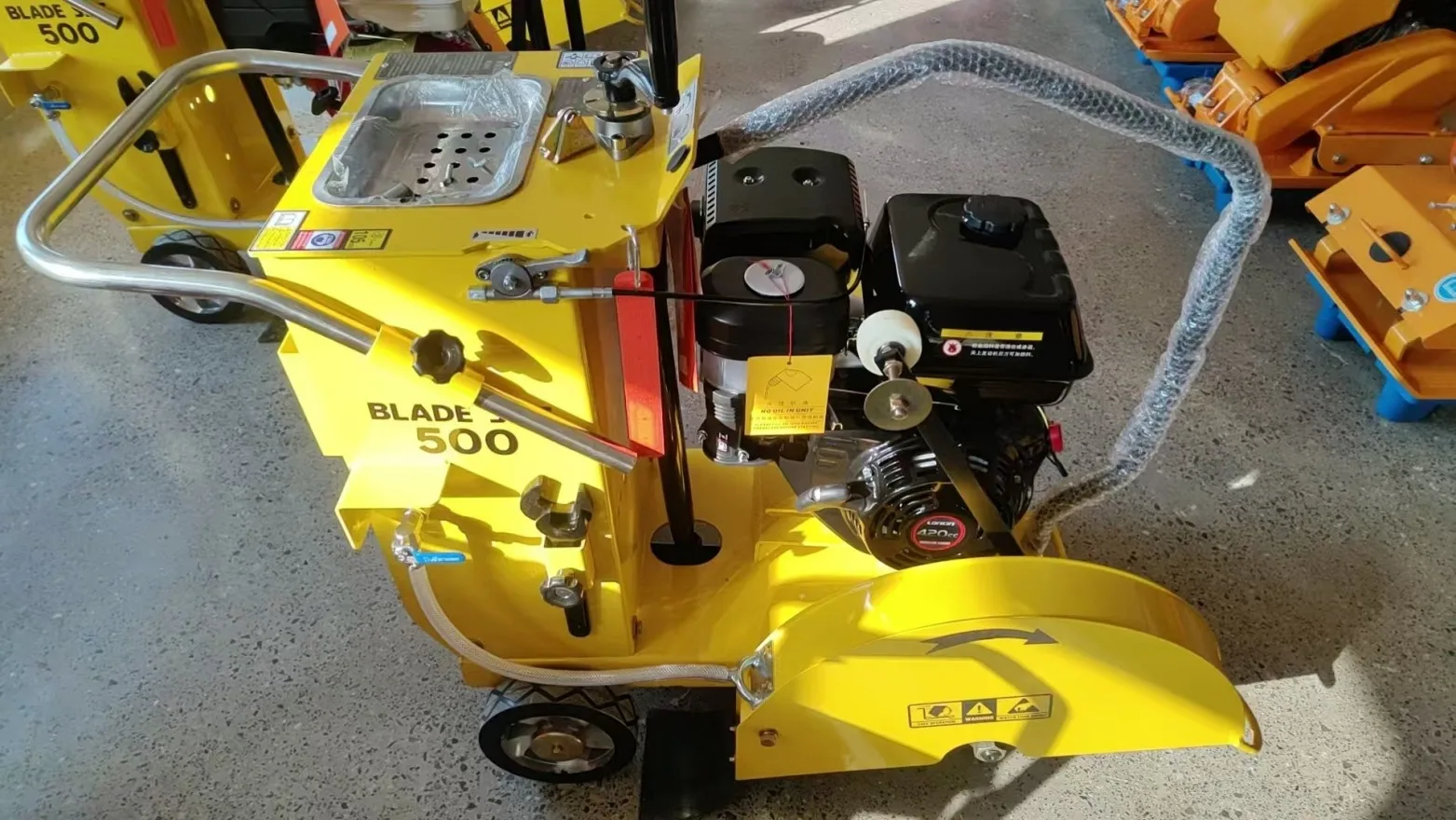 New High-Power 9700W Water-Cooled Diesel Engine Road & Ground Renovation Concrete Cutting Machine for Construction