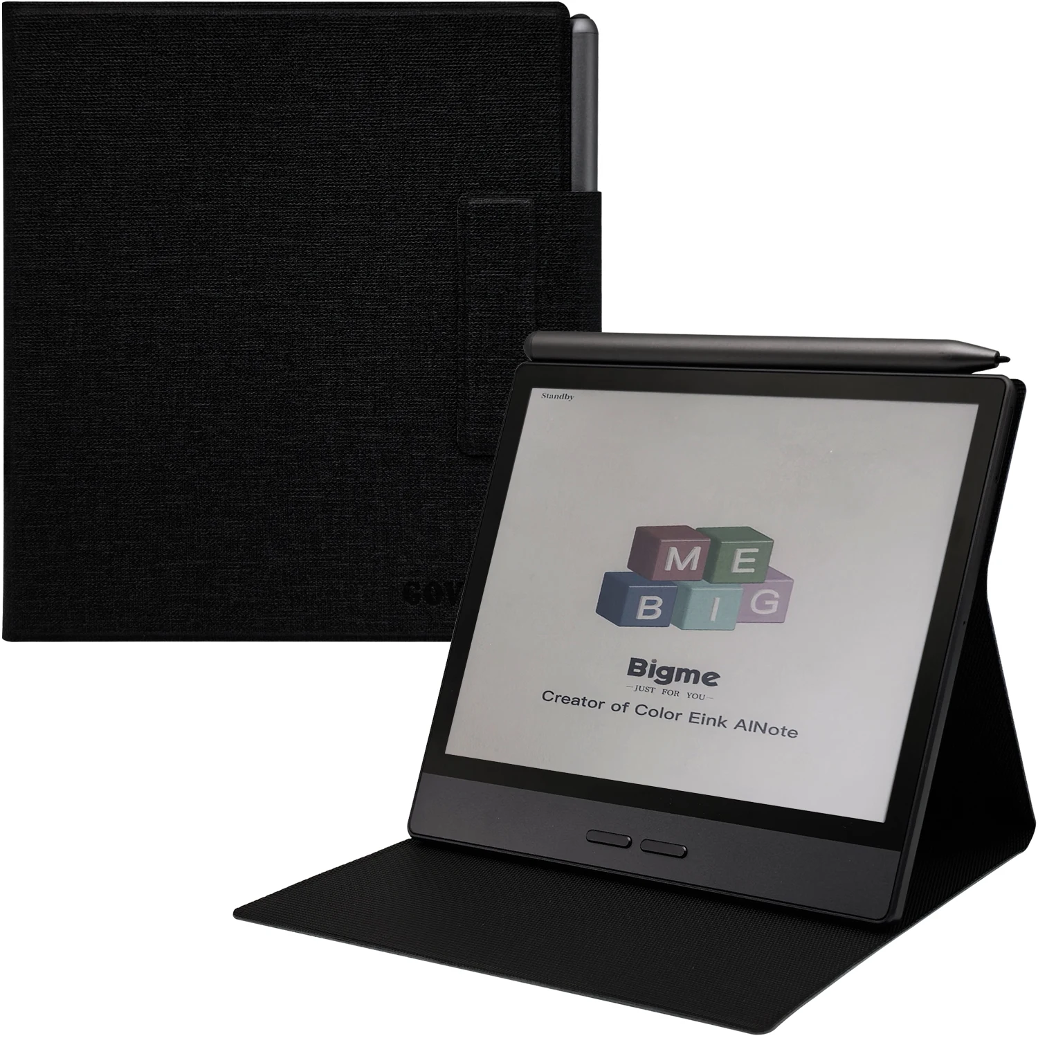 Ultra-Thin Lightweight Magnetic Case for Bigme B7 Color 2025 Released Stand Cover with Magnetic Pen Buckle Auto Sleep Wake