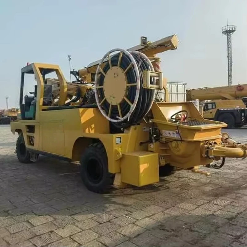 China Wet and Dry Concrete Spraying Small Coal Mine Shotcrete Spraying Machine Shotcrete Machine