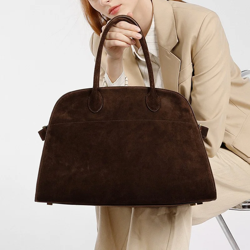 المرأة القهوة الكرمل الجلد المدبوغ Crossbody حقيبة كتف 26 سنتيمتر الخريف الشتاء تخفيف ماتي الجلود سعة كبيرة الرجعية حقيبة يد فاخرة