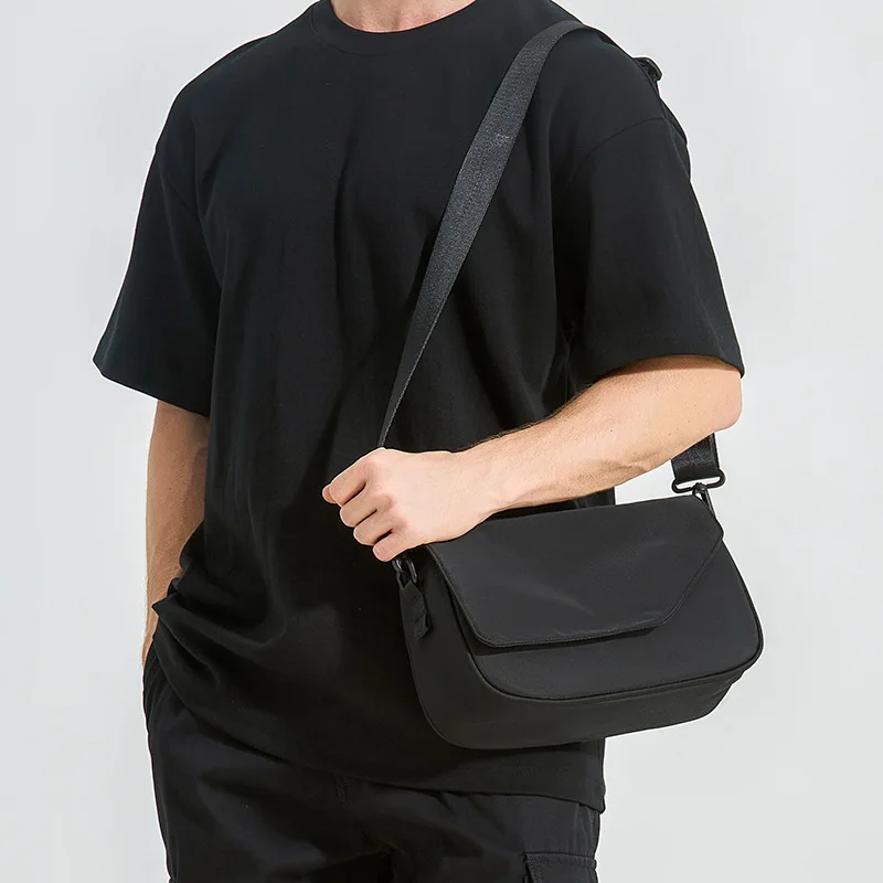New Minimalist Sling Bag for Men, Spacious Crossbody Chest Pack, Versatile Casual Outdoor Shoulder Bag