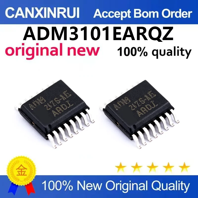 (5pcs-100pcs)Original genuine ADM3101EARQZ-REEL packaged QSOP-16 patch interface transceiver