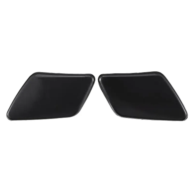 1Pair Front Bumper Headlight Washer Spray Nozzle Cover Cap For VOLVO S40 V50 2005 2006 2007 39991798 39991799 Headlamp Cleaner