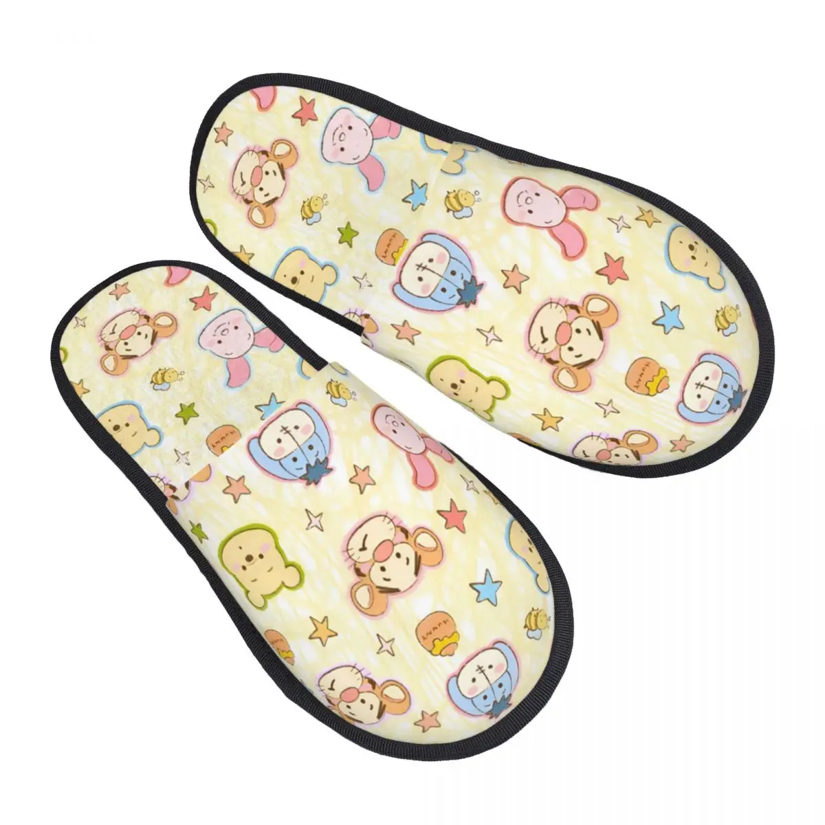 

Домашние тапочки Винни-Пух на заказ, женские уютные тапочки без шнуровки из пены с эффектом памяти и медведем из мультфильма, спа-тапочки