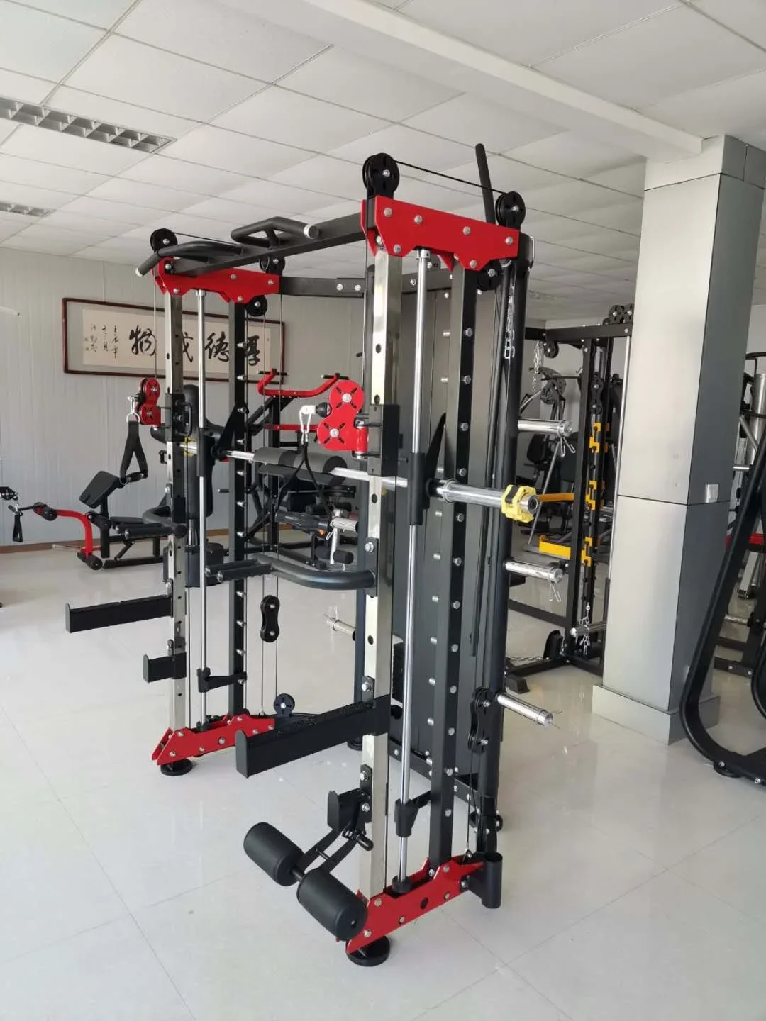 Plate loaded Professional Multi Functional commercial Multifunctional Smith Machine