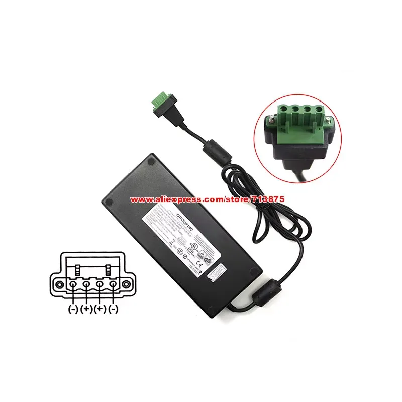 Genuine FSP220-AAAN2 AC Adapter For FSP 24V 9.16A 220W For Advantech AIIS-1240 AIIS-1440 INDUSTRIAL COMPUTER With Geen 4 Holes