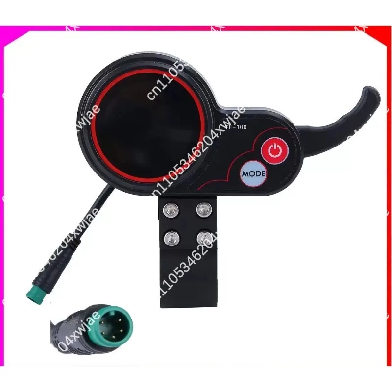 Electric Scooter Dashboard36V 48V Display Screen Controller Remote Throttle Handle Accelerator Assembly Scooter Repair Accessory