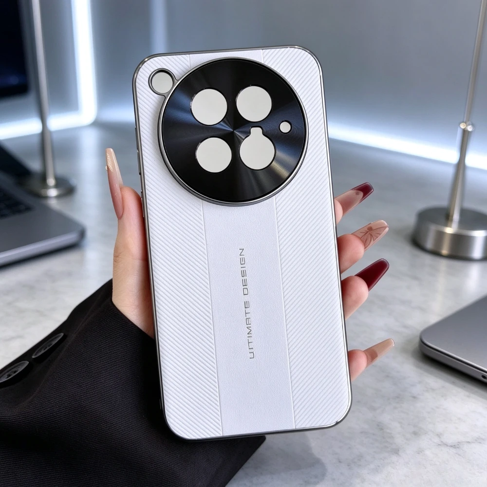 Fashionable High-quality Leather Phone Case for VIVO X500 Pro Max X300 Pro Camera with High Anti Drop and Shock-absorbing Shell