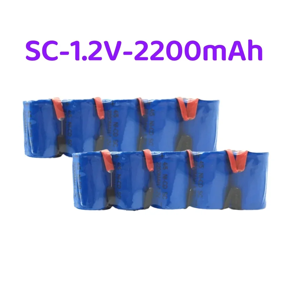 Nowy 100% oryginalny 2-40pcs 4/5 SubC Sub C 1.2V 2800mAh ni-mh akumulator niebieska komórka z zakładką