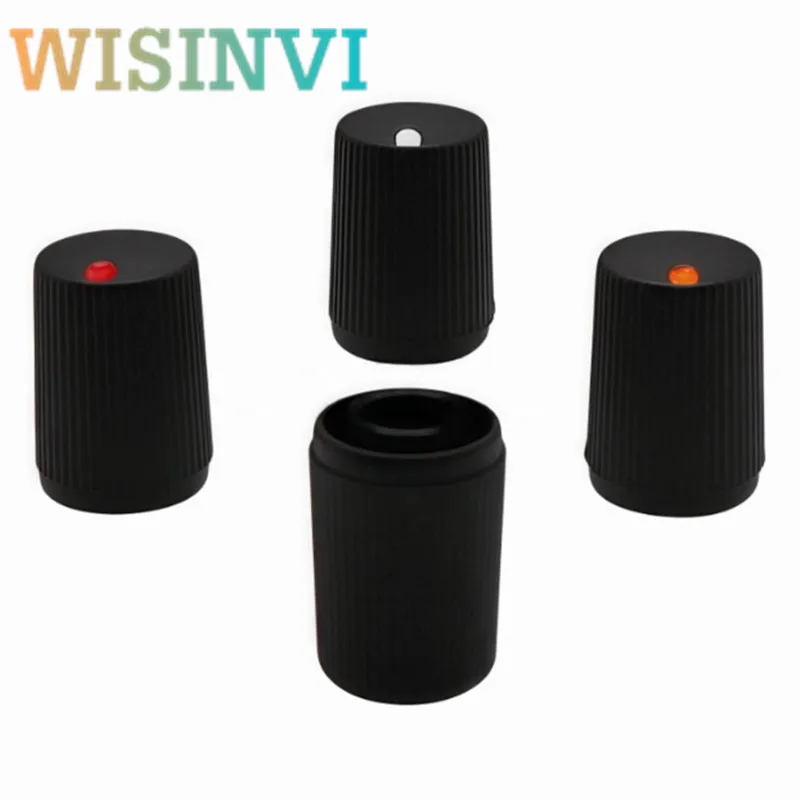 10pcs Plastic flower Shaped potentiometer Encoder knob cap Audio Amplifier knob Diameter 13mm height 19mm Inner Hole 6MM