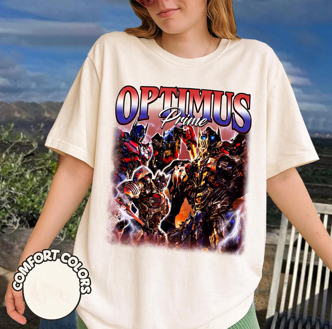 Chemise Optimus Prime rétro des années 90, couleurs confortables, t-shirt pour Fan graphique Optimus Prime Autobots Transformers Movie Bootleg