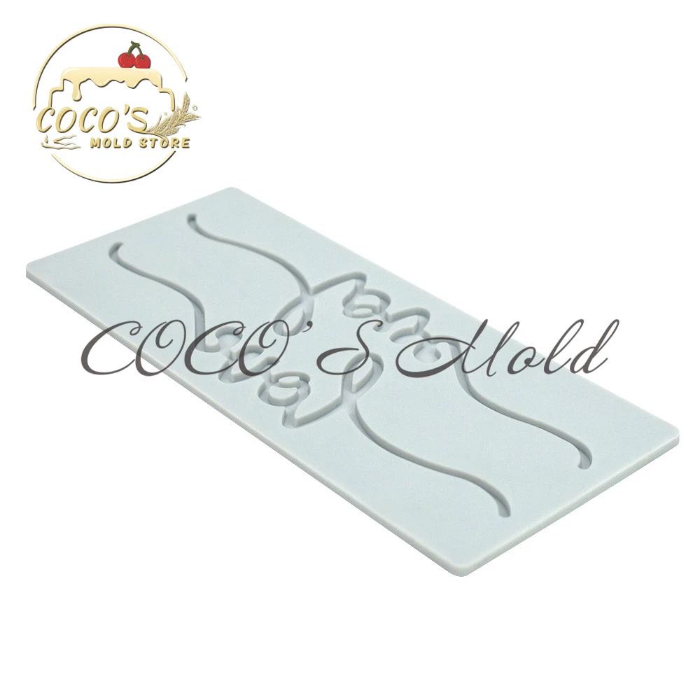 New Arrival Words Love Silicone Pad Fondant Cake Mousse Mould Chocolate Silicone Cake Lace Mat Kitchen Accessories Baking Tools