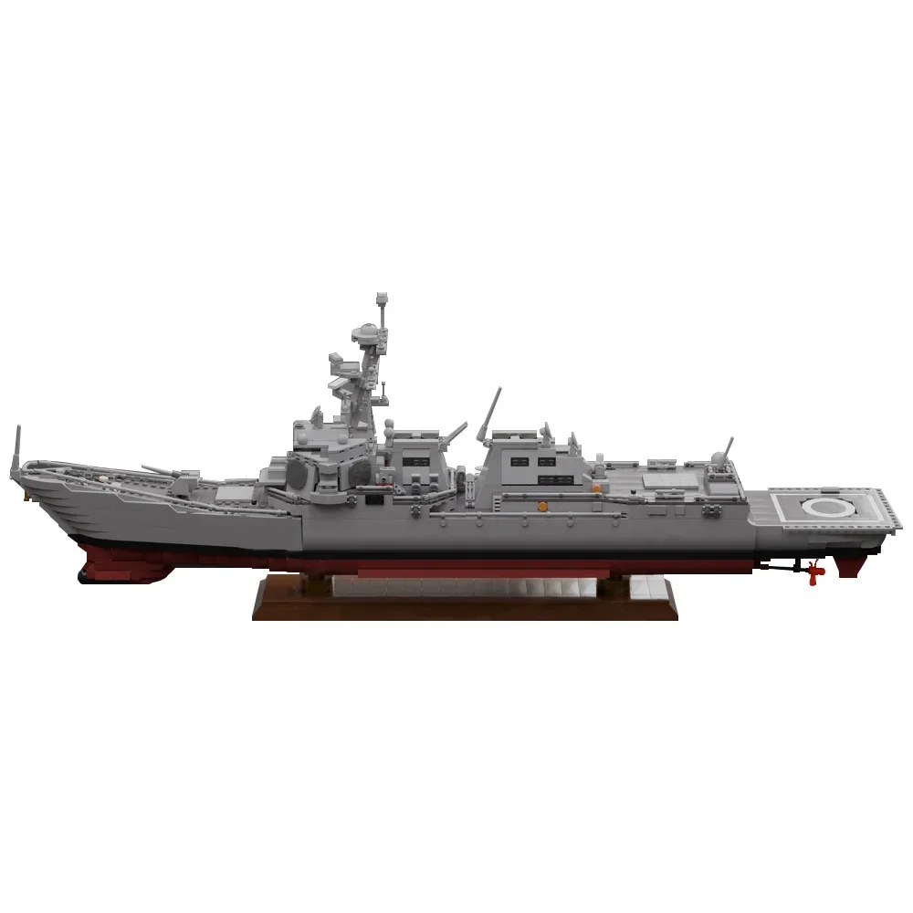 MOC Space pancerniki Yamatos 2205 klocki Arleigh Burkes-class destroyer Model lotu nuklearne łódź podwodna cegły zabawka prezent