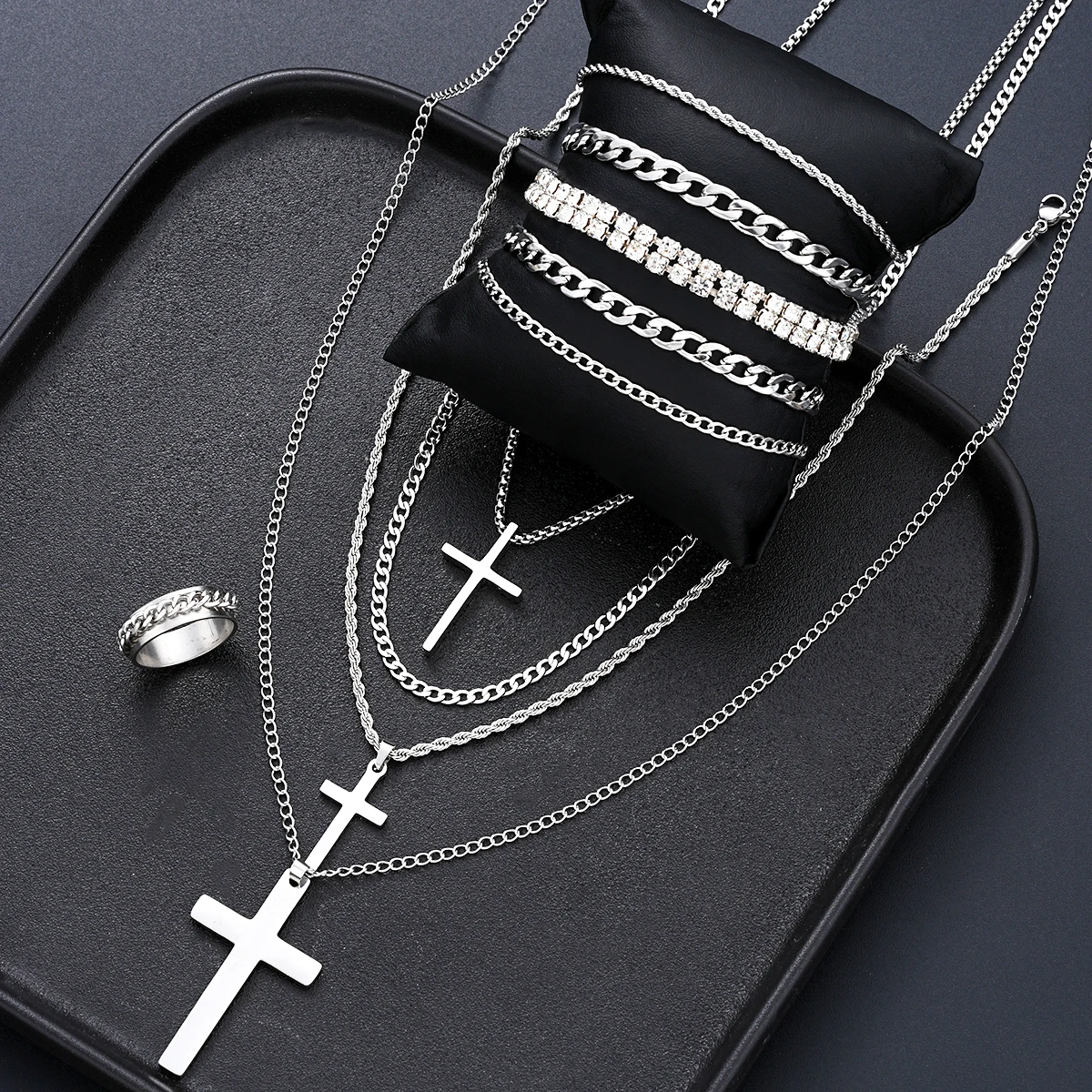 Thumbnail 2 - #28 Latest Stainless Steel Bracelets Offers