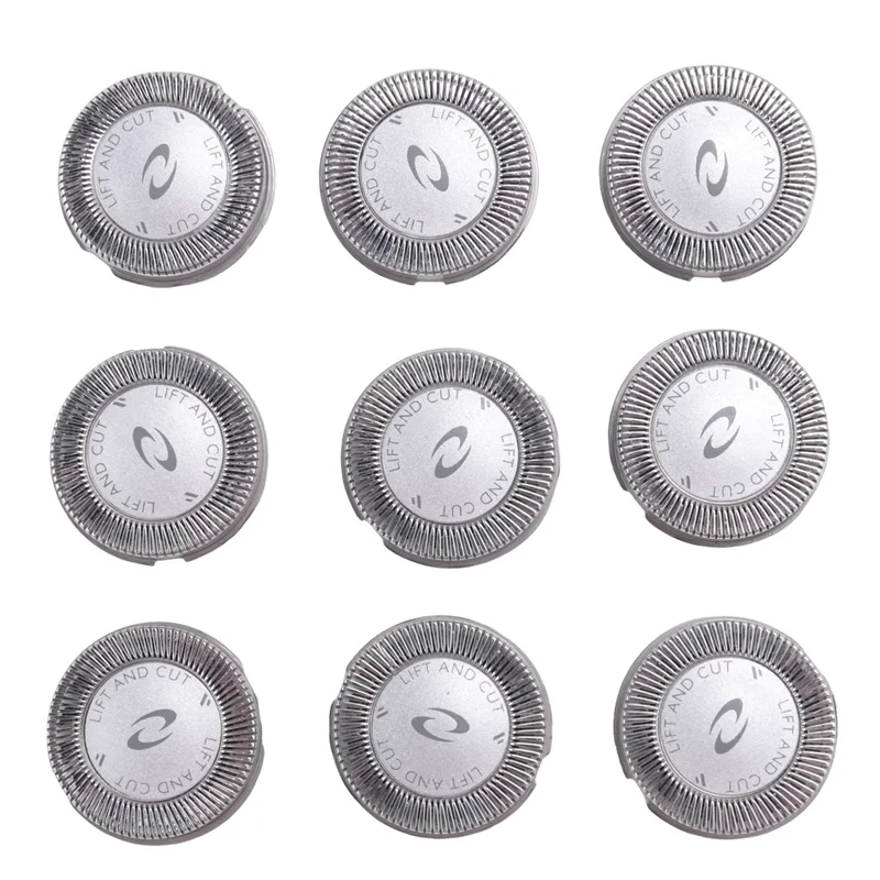 AA20-9 шт. сменная бритвенная головка для Norelco HQ3 HQ4 HQ55 HQ56 HQ6900 HQ6868 HQ5812 HQ6874 лезвие бритвы